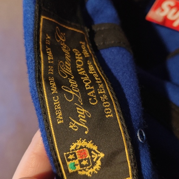 Supreme wool camp cap nwt blue - Picture 5 of 6